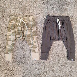 Honest Baby 100% Organic Cotton Joggers- Size 3-6 Months